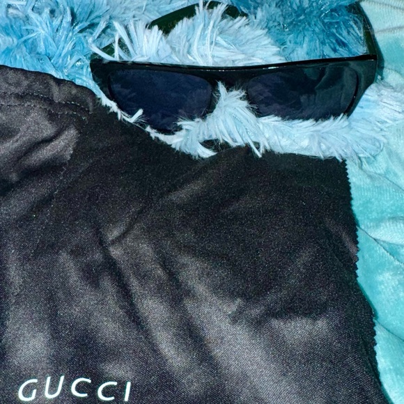 Gucci GG0341S Rectangular Frame Acetate sunglasses Made in Italy - Picture 5 of 8